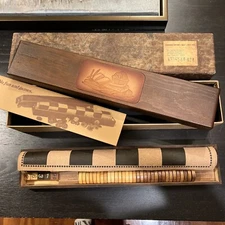 U.S. News & World Report Chess Checkers Backgammon (3) Games Vintage/see Details