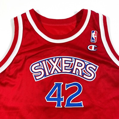 Champion チャンピオン SIXERS ジュリースタックハウス Vintage Philadelphia Sixers 