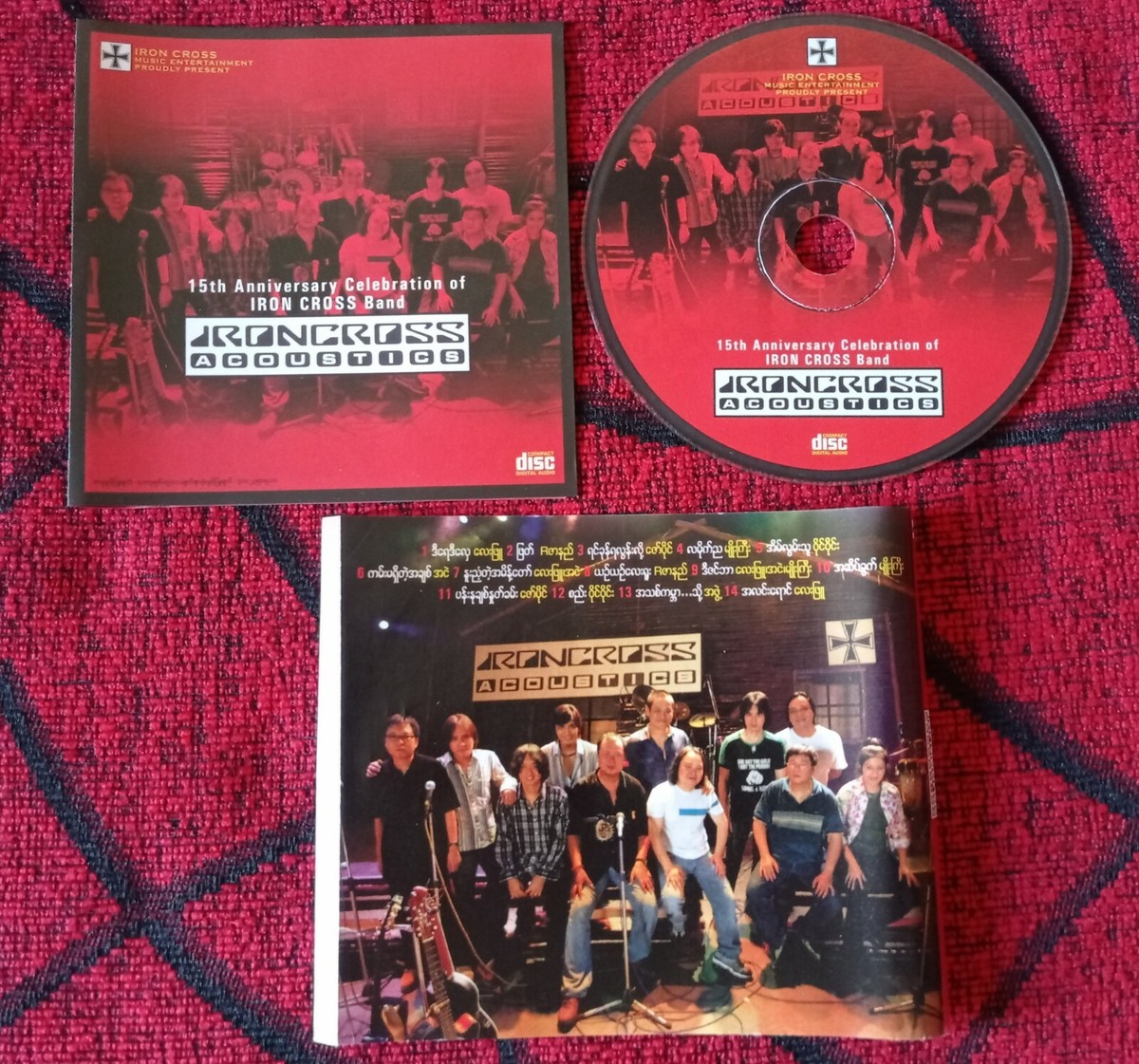 IRON CROSS ACOUSTICS **15th Anniversary Celebration ** ORIGINAL CD IRON CROSS ACOUSTICS **15th Anniversary Celebration ** ORIGINAL CD