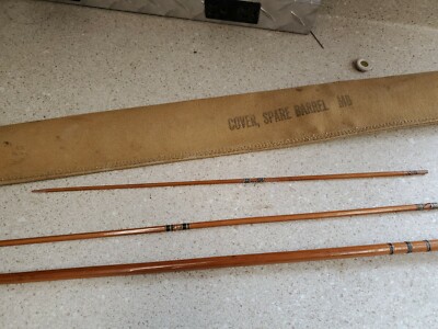 Vtg Montague Split Bamboo Fly ＆Lure Rod Antique Split Bamboo Montague Fly Fishing Rod 8.1' Clipper 3 pc | eBay