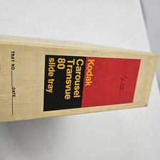 KODAK CAROUSEL - Universal Slide tray - 80 Slide Capacity - Original Box - VTG