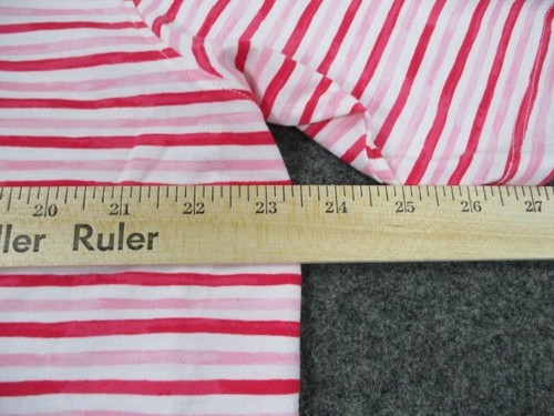 B Draddy Polo Mens Large Pink White Stripe Golf Club Performance Knit Classic - Picture 8 of 11