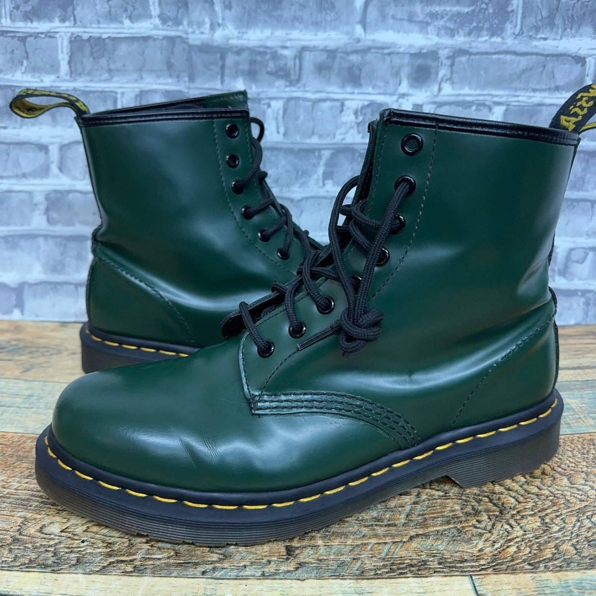 1460 top green smooth