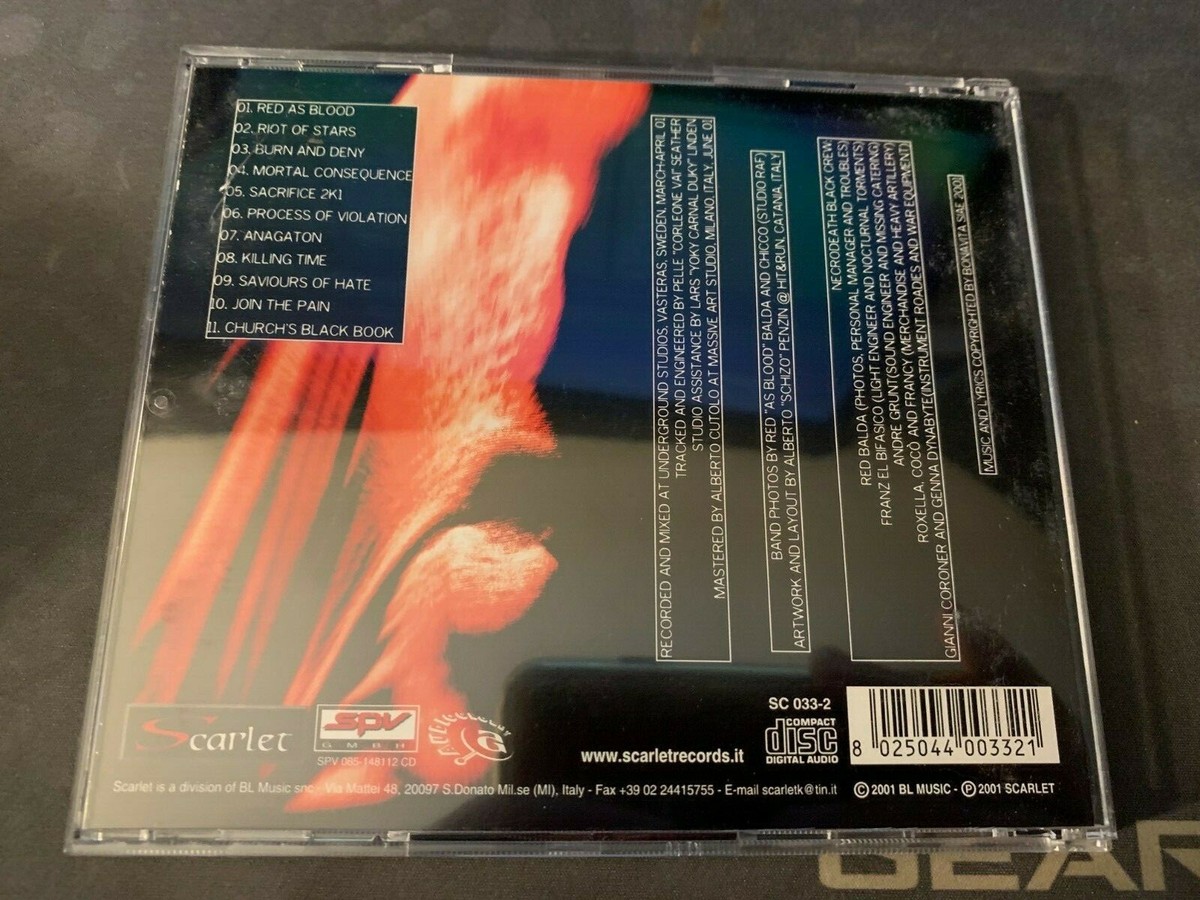 【ボクくん様用】NECRODEATH / Black As Pitch NECRODEATH Black as Pitch CD Used | eBay