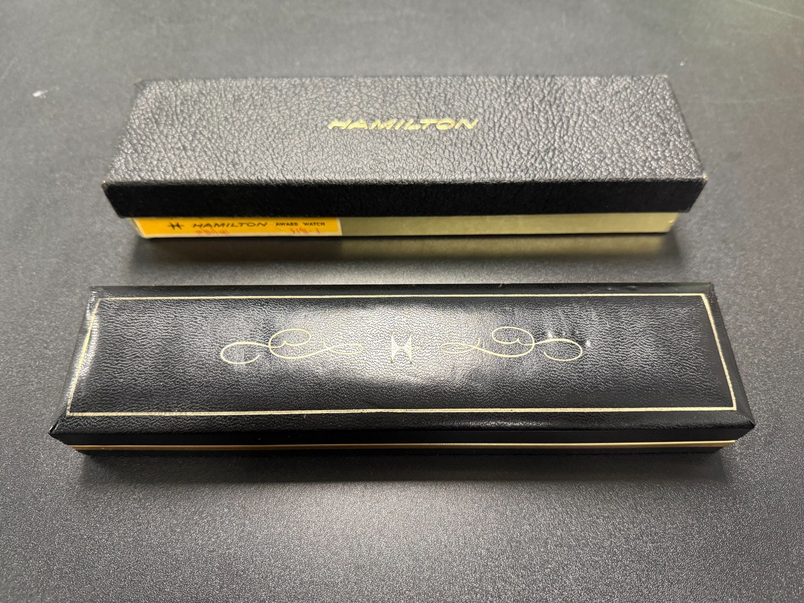 RARE Hamilton Masterpiece ThinOmatic Solid 14k Aw… - image 9