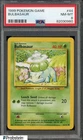 1999 Pokemon Game #44 Bulbasaur PSA 8 NM-MT
