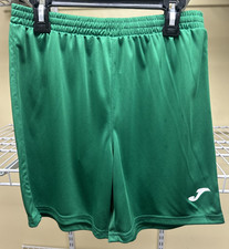 Joma Noble Green Athletic Active Wear Shorts w/Drawstring Youth Size Large New