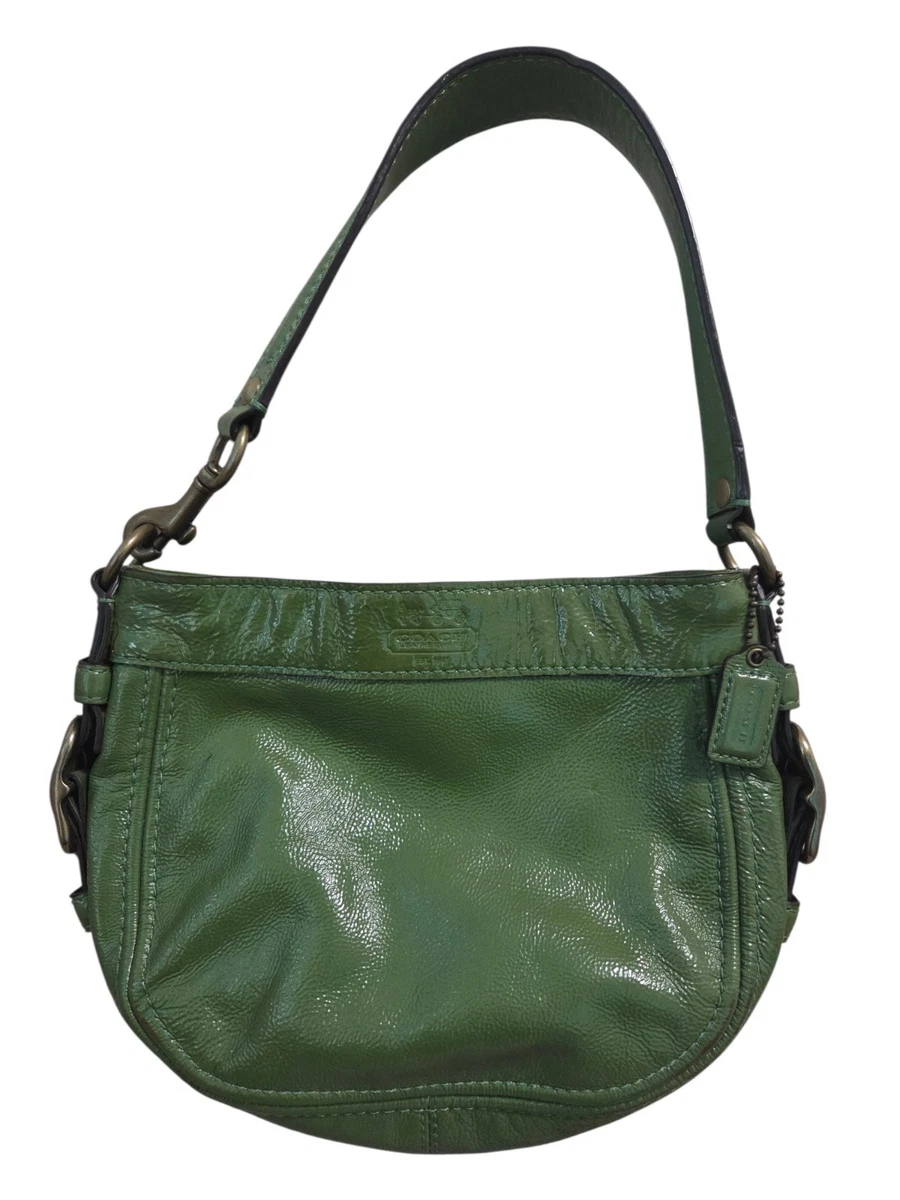 Las mejores ofertas en Bolsos y carteras de patente Coach verde
