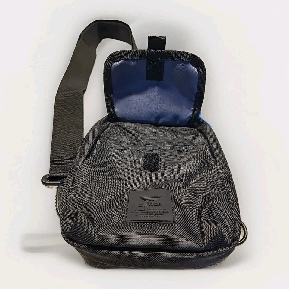 Adidas Utility Mini Sling Black ● Free Shipping ● Festival Bag ● Lightweight - Image 4 of 4