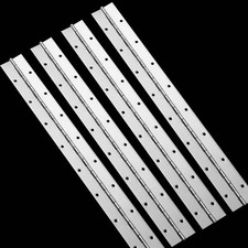 4PCS 18Inch Continuous  Piano Hinges, Heavy Duty Stainless Steel Piano Hinge...