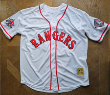 Ivan Rodriguez #7 Texas Rangers 1995 All Star Men Home Cooperstown XL Jersey 💪