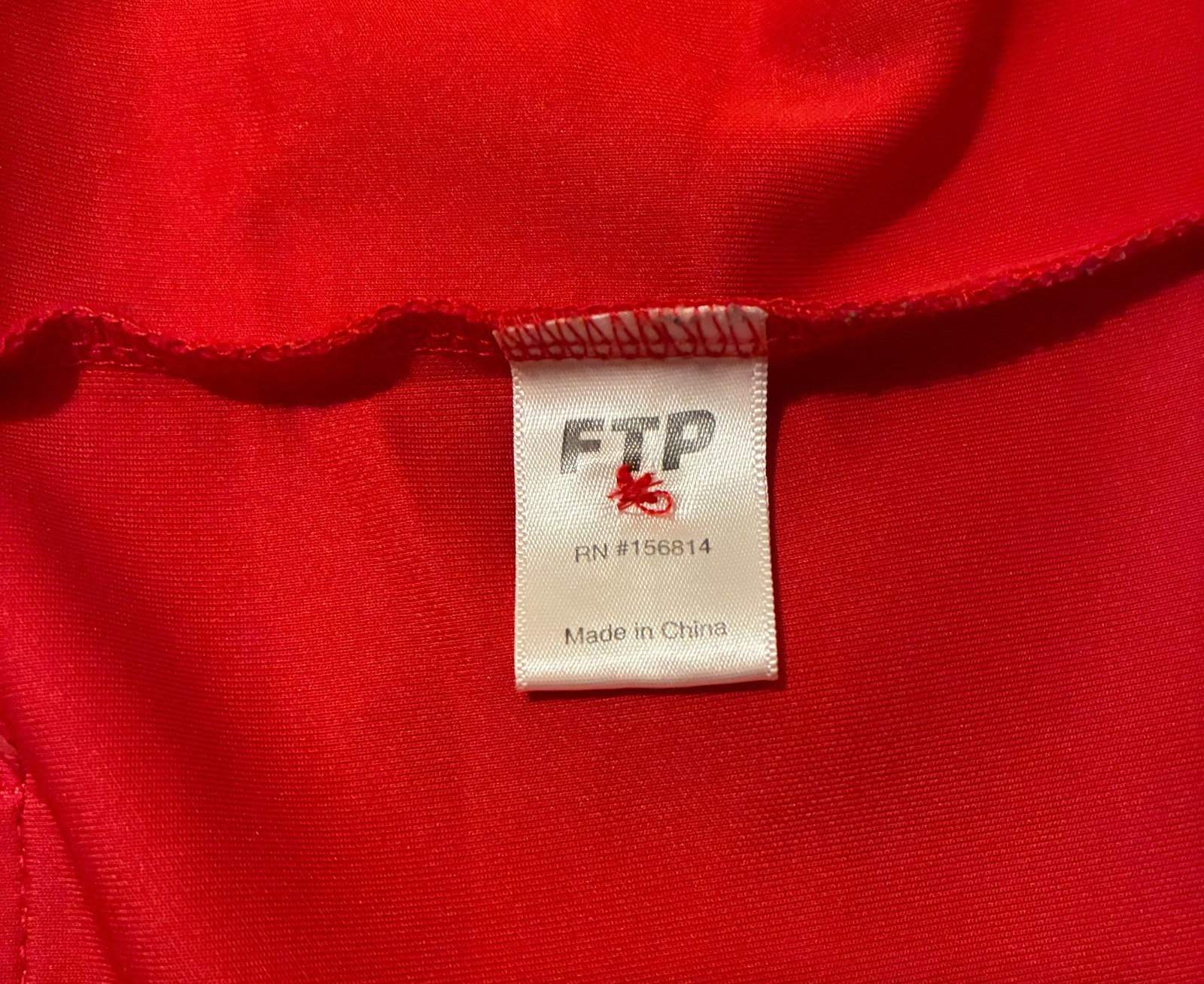 FTP Script Baseball Jersey - Red - Size Large - P… - image 5