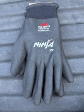 Ninja  Ice Insulated Work Gloves 15-Gauge Black Nylon N9690XL