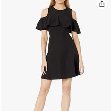Nanette Laporte Little Black Dress Sz 4