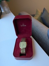 OMEGA Gold Square faced De Ville 1378 Quartz 395.0877.2