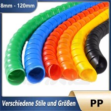 Kabelspirale Spiralband Kabelschlauch B&uuml;ndelbereich Wickelschlauch Ummantelung
