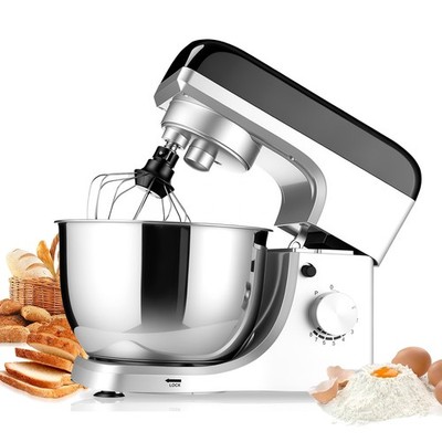 8-in-1 Profi Küchenmaschine Rührmaschine Teigmaschine Mixer Rutschfeste Füße 5L