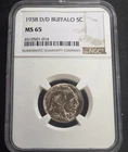 1938-D/D BUFFALO NICKEL NGC MS65 Ready to ship