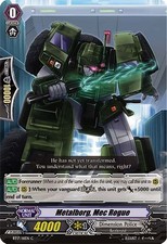 Vanguard TCG card BT17/111EN C Metalborg, Mec Rogue Blazing Perdition