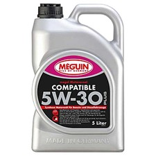 Motoröl megol Compatible 5W-30 Plus Meguin 5 Liter für Opel Peugeot Seat Skoda 