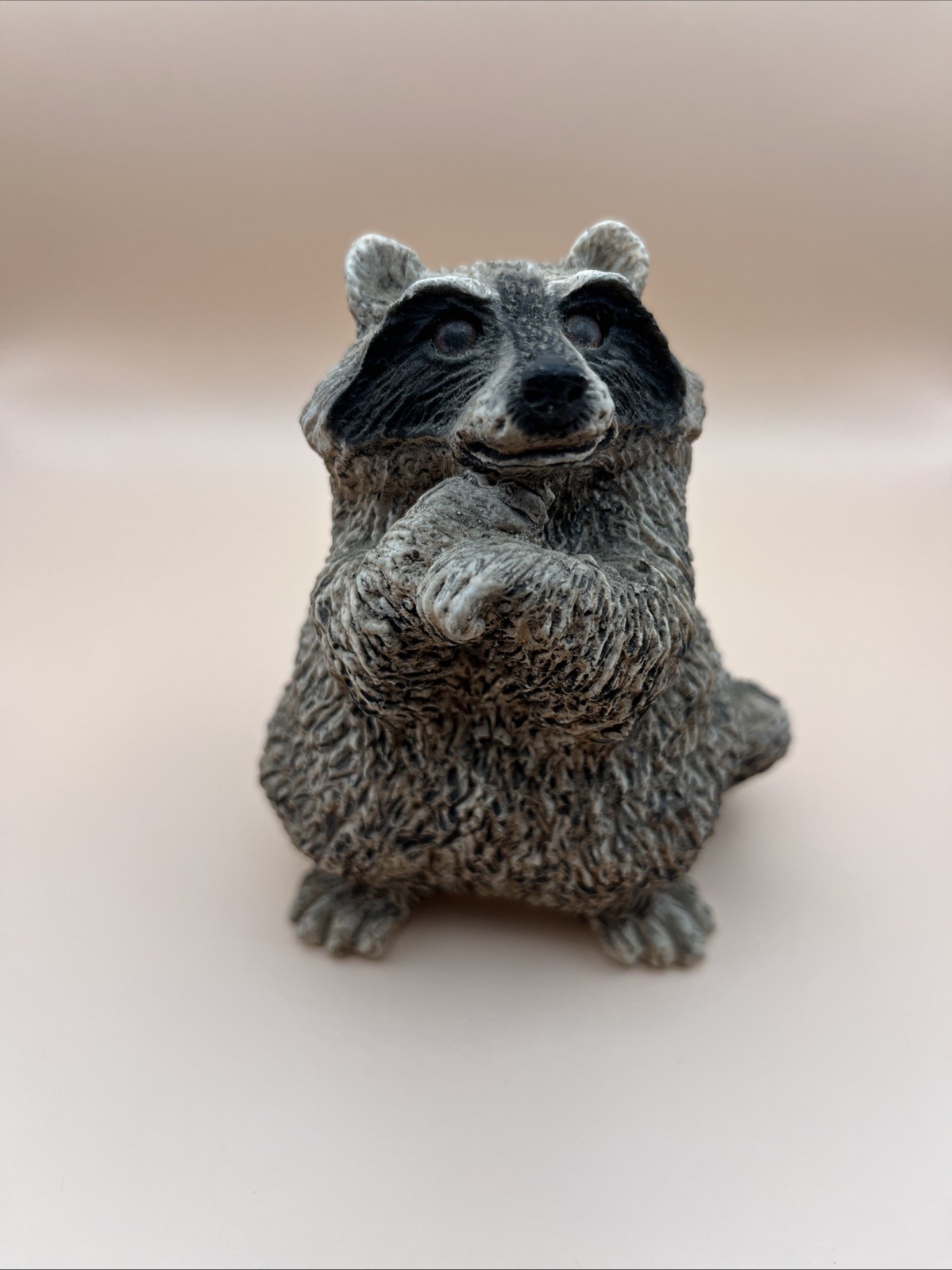 Small Raccoon Figurine, Some Critters Collection, Vintage 1984