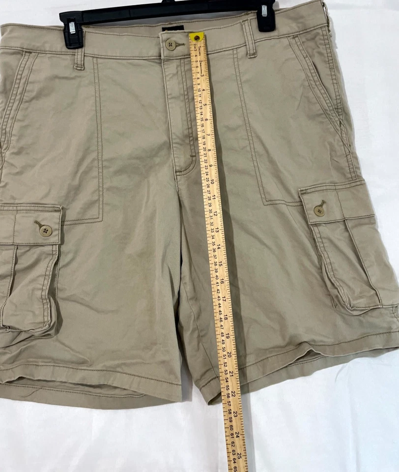 Pantalones Cortos Lee Cargo Para Hombre 42 Beige Algodón Elastizados Tiro Medio Westport Performance Foto 4 de 4