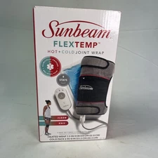 Sunbeam Flextemp Joint Wrap for Pain Relief Elbow Knee Hot & Cold Electric