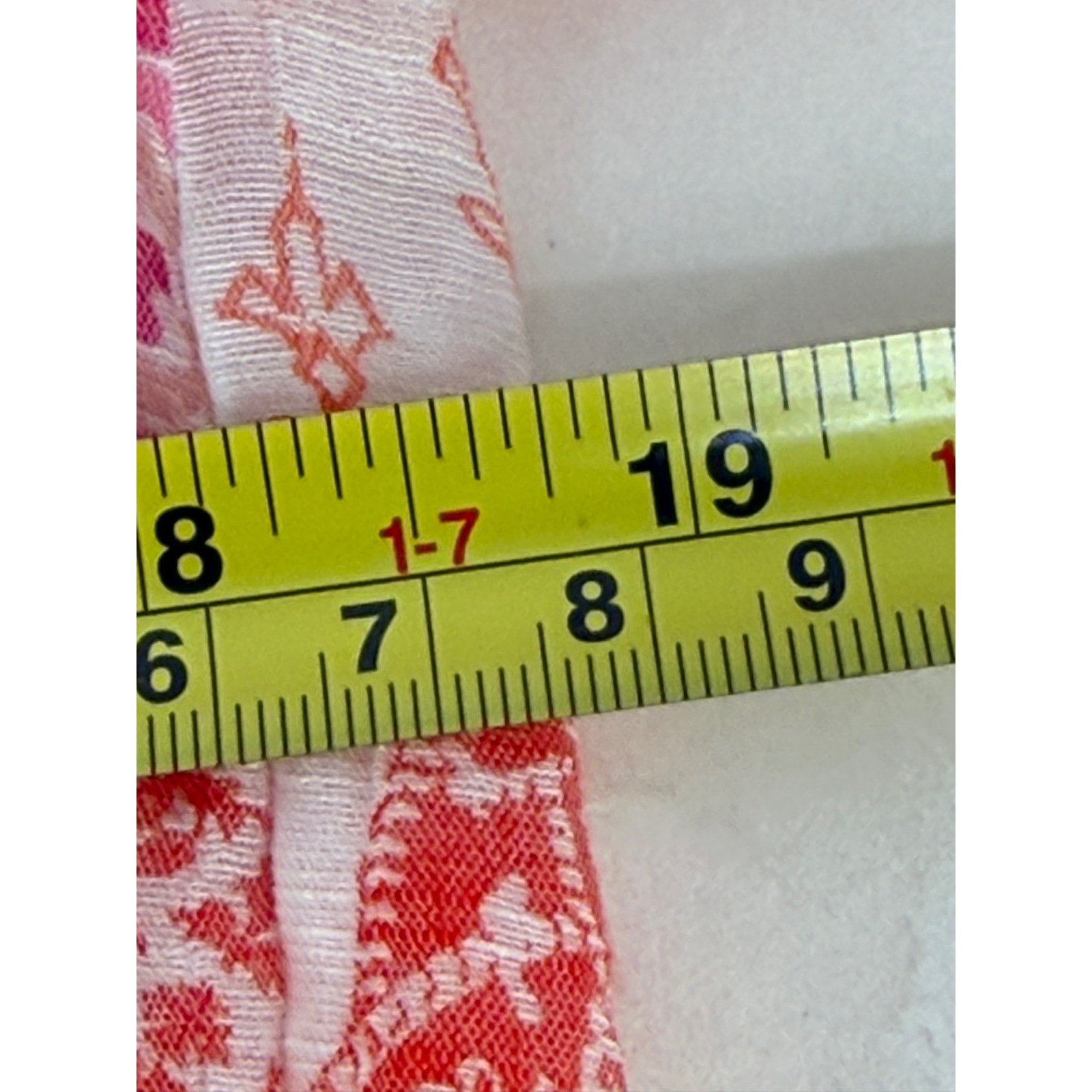 Ruby Rd Womens Pink Orange Patchwork Paisley Roll… - image 6