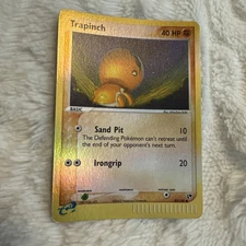 Trapinch Reverse HOLO 82/100 EX Sandstorm E Series  Pokemon Card 