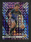 2024-25 Panini Mosaic Bronny James Jr. Rookie RC Purple Snakeskin Prizm 16/24