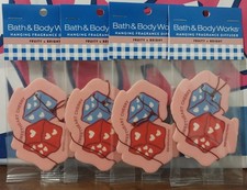 Bath & Body Works SWEETHEART CHERRY Hanging Fragrance Diffuser - Lot of 4 - NEW