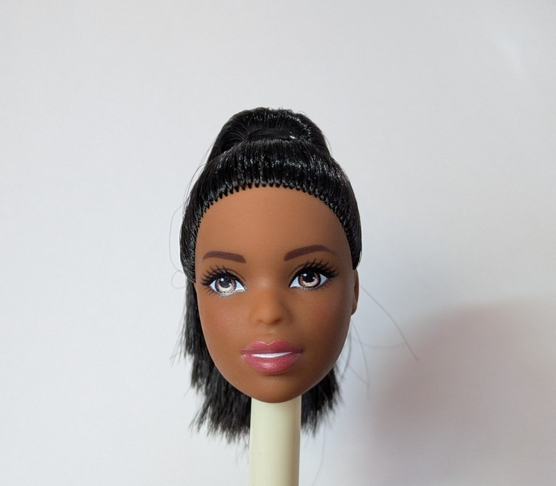 Mattel Barbie Made to Move Basketball Doll Head Asha Face