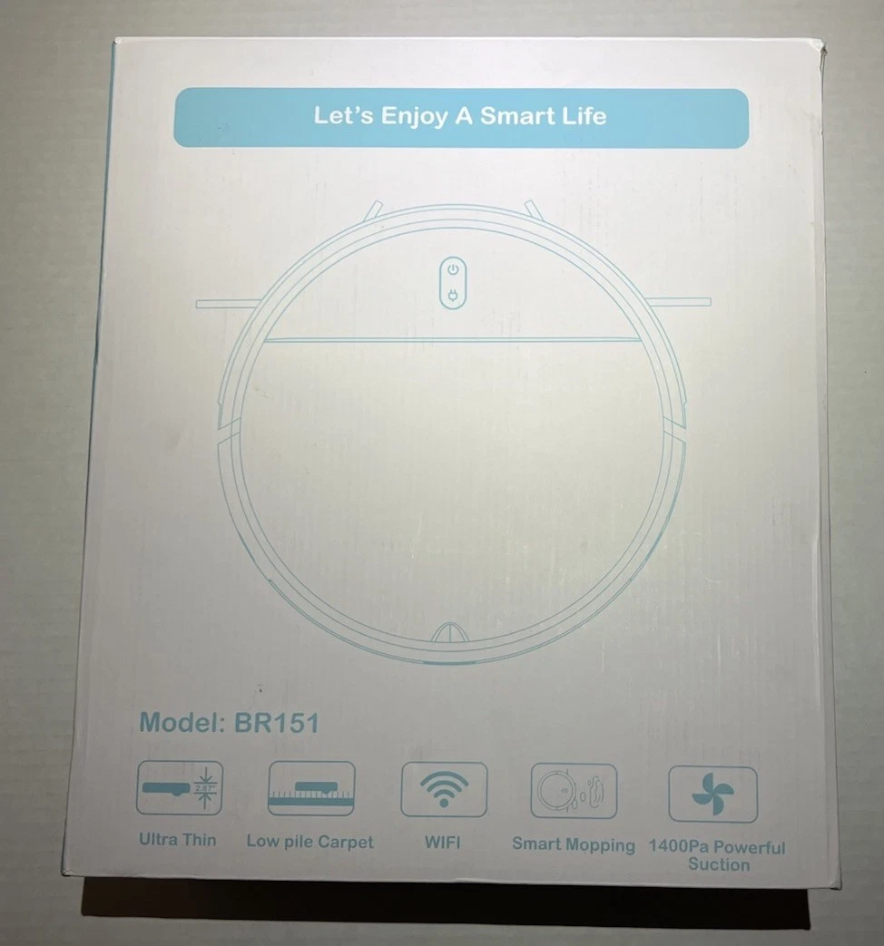 LET'S ENJOY A SMART LIFE BR151 ROBOTIC VACUUM CLEANER