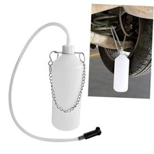 1L Brake Bleeder Bottle One Person, Brake Bleeder Kit, Automotive Manual Power