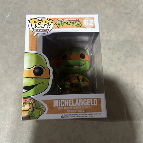 Funko Pop Television Teenage Mutant Ninja Turtles Michelangelo #62 Vinyl Figure