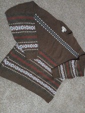 Fieldmaster Men's Vintage Knit Sweater 100 Cotton Size Large Made In USA 90s