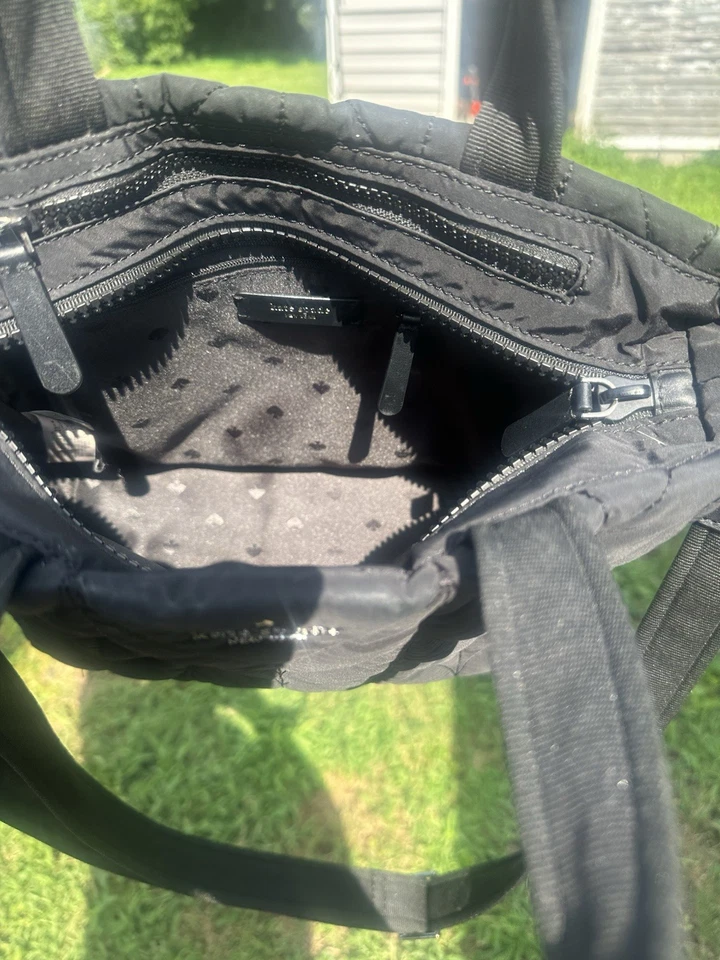 Bolso de Mano Grande Kate Spade Of New York Acolchado Nylon Foto 4 de 4