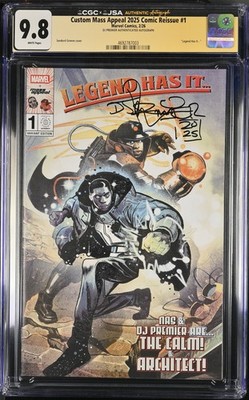 Mass Appeal Legend Has It  1 CGC 9.8 Signed DJ Premier Rare Variant