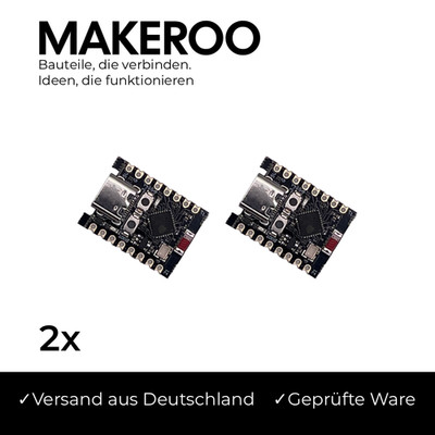 2x ESP32-C3 Mini WIFI Entwicklungsboard USB-C Bluetooth 5.0 Arduino kompatibel