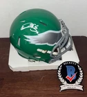 Donovan McNabb Signed Auto Philadelphia Eagles Kelly Green Mini Helmet Beckett