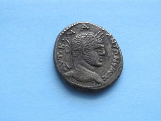 Tetradrachm Caracalla 198 217 n.Chr. Antioch 12 16 Gramm Original