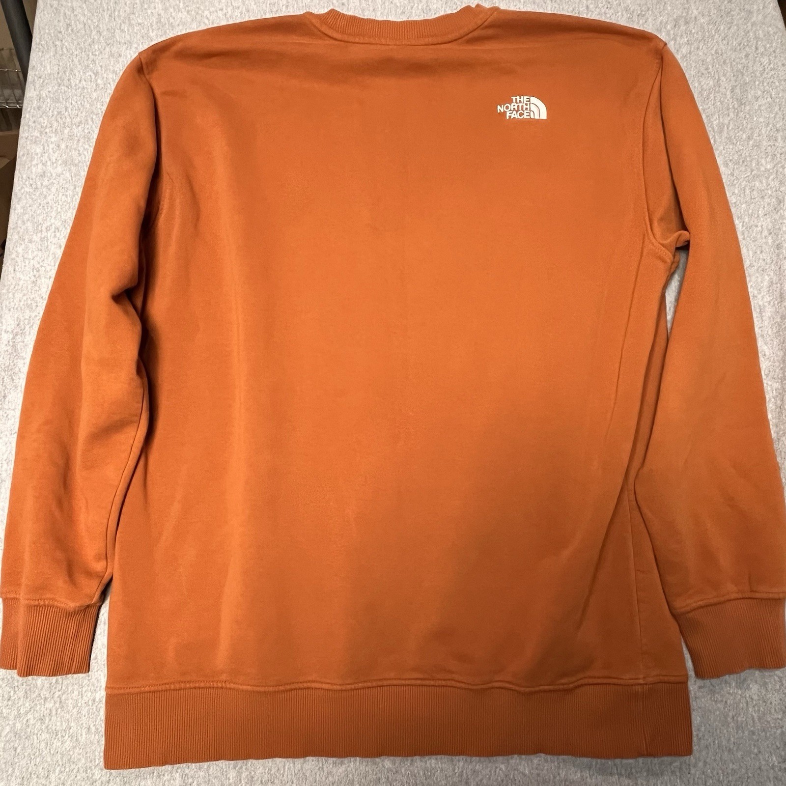 The North Face Men's Crewneck Pullover Sweatshirt Burnt Orange Size XL thumbnail 6