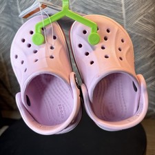 crocs toddler kids bayaband clog Pink 4c Brand New Pink