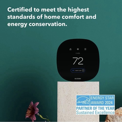 ecobee3 lite Smart Thermostat - Black (EB-STATE3LT-02)