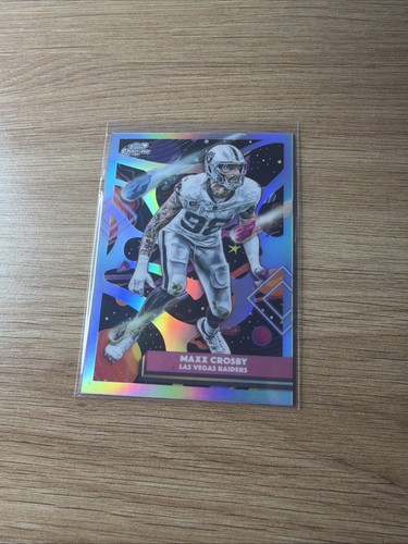2025 Topps Cosmic Chrome Maxx Crosby Refractor #52 Raiders