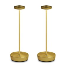 2 Pack Rechargeable Cordless Table Lamps, 5000mAh Portable Table Light with 3...