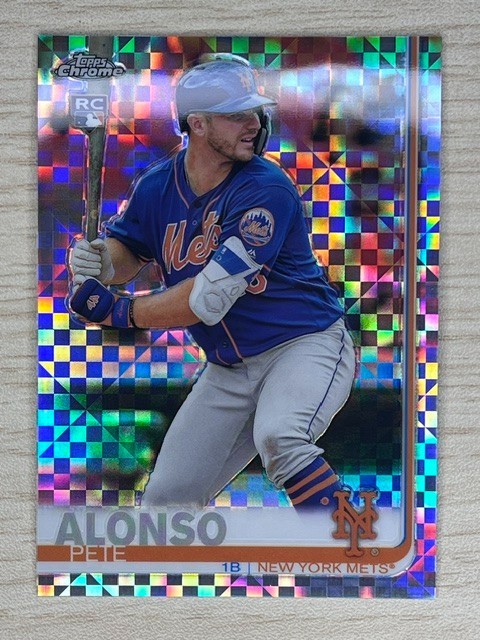 2019 Topps Chrome Pete Alonso #204 Refractor