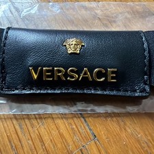 Versace Sunglasses Eyeglasses Black Strap Leash Authentic MADE IN ITALY