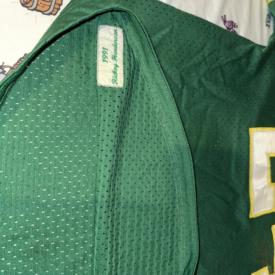 Футболка Oakland Athletics Реджи Джексона Mitchell & Ness размер большой (44) - Изображение 4 из 4