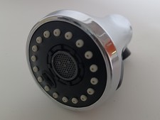 3-Function Kitchen Faucet Head, Pull Down Kitchen Spray Head, Chrome